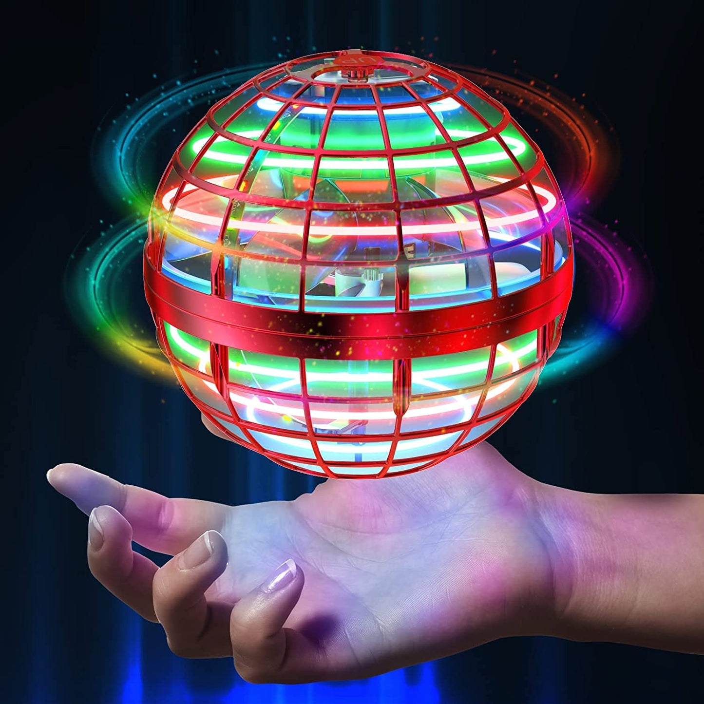 Pelota Voladora Con Luz Led